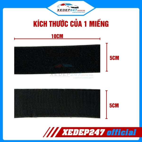 Băng Dính Gai Velcro Có Keo Sẵn Bán Theo Mét Dài - Giải Pháp Kết Nối Đa Năng