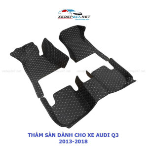 Thảm sàn 5D dành cho xe Audi Q3 2013-2018