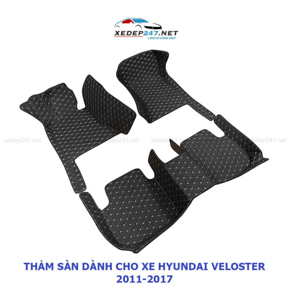 Thảm sàn 5D dành cho xe Hyundai Veloster 2011-2017