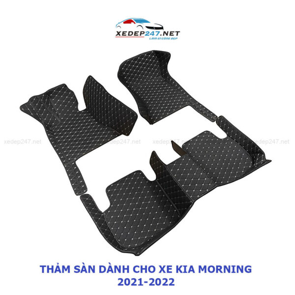 Thảm sàn 5D dành cho xe Kia Morning 2021-2022