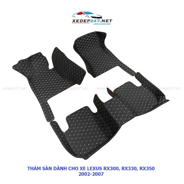 Thảm sàn 5D dành cho xe Lexus RX300, RX330, RX350 2002-2007