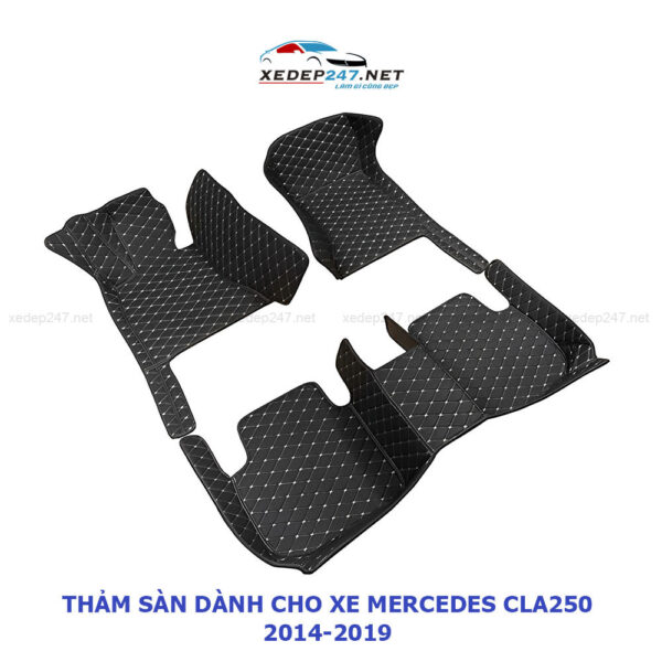 Thảm sàn 5D dành cho xe Mercedes CLA250 2014-2019