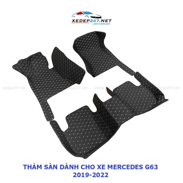 Thảm sàn 5D dành cho xe Mercedes G63 2021-2022