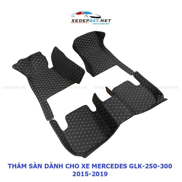 Thảm sàn 5D dành cho xe Mercedes GLK250-300 2015-2019