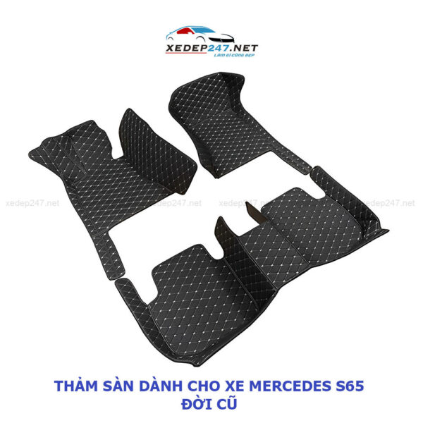 Thảm sàn 5D dành cho xe Mercedes S65