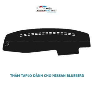 Thảm Taplo xe Nissan Bluebird chất liệu nhung