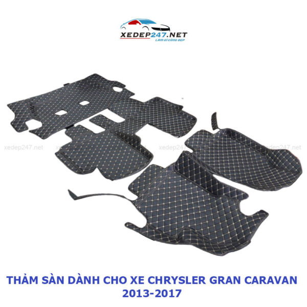 Thảm sàn 5D dành cho xe Chrysler Grand Caravan 2013-2017