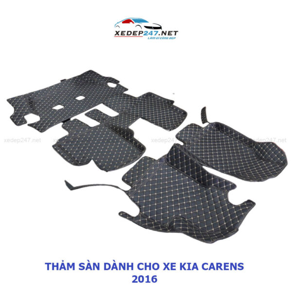 Thảm sàn 5D dành cho xe Kia Carens 2016
