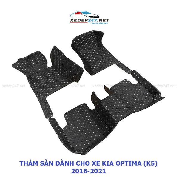 Thảm sàn 5D dành cho xe Kia Optima (K5) 2016-2021