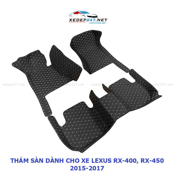 Thảm sàn 5D dành cho xe Lexus RX-400, RX-450 2015-2017
