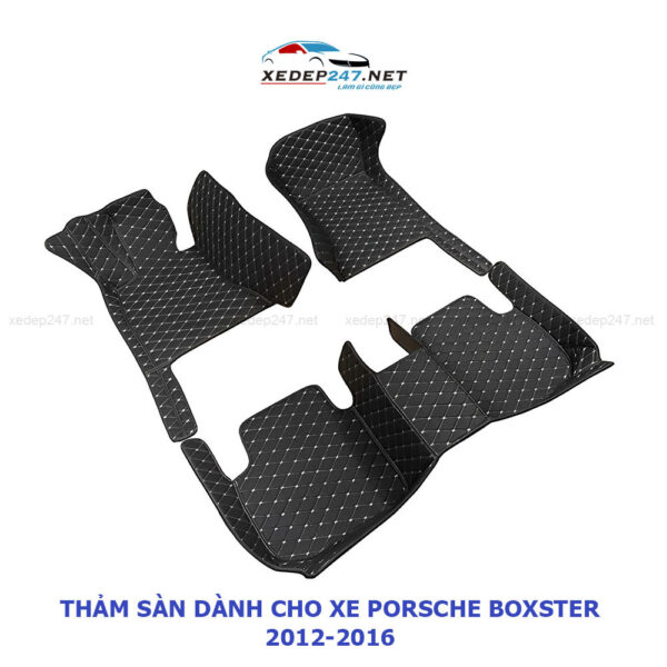 Thảm sàn 5D dành cho xe Porsche Boxster 2012-2016