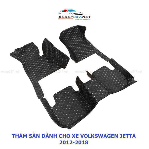 Thảm sàn 5D dành cho xe Volkswagen Jetta 2012-2018