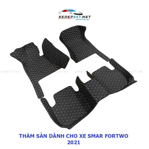 Thảm sàn 5D dành cho xe Smart Fortwo 2021