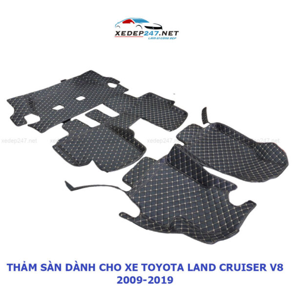 Thảm sàn 5D dành cho xe Toyota Land Cruiser V8 2009-2019