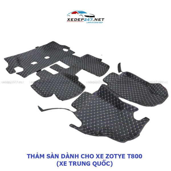 Thảm sàn 5D dành cho xe ZOTYE T800