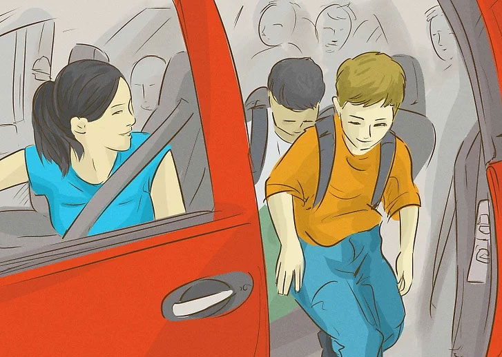 Mẹo 6: Sử dụng phương tiện công cộng hoặc chia sẻ xe
