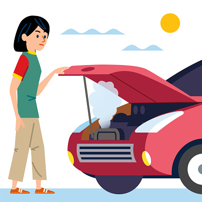 Kiểm tra động cơ và hệ thống làm mát trên xe.