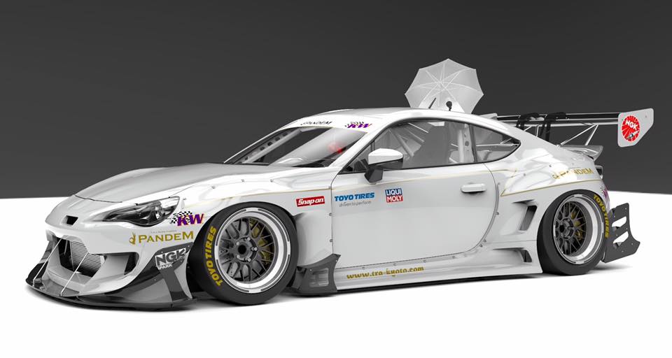 Subaru BRZ từ hãng xe độ Pandem.